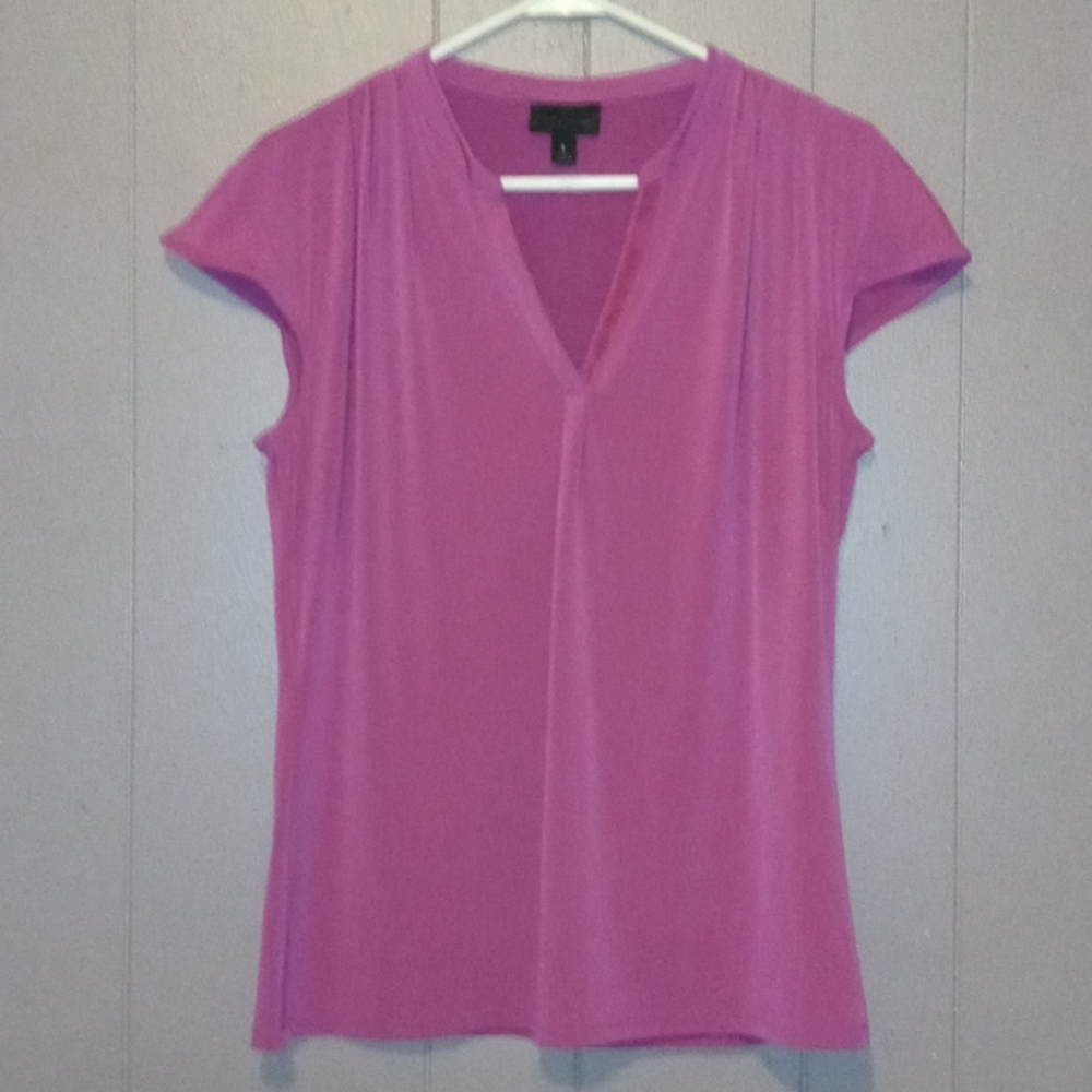 Short sleeve orchid dress shirt by Worthington